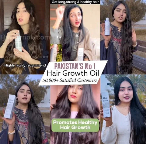 Buy One Get One Free Havelyn Hair Food Oil For Hair Nourishing Moisture 7 IN 1 OILS - Hypermartpk