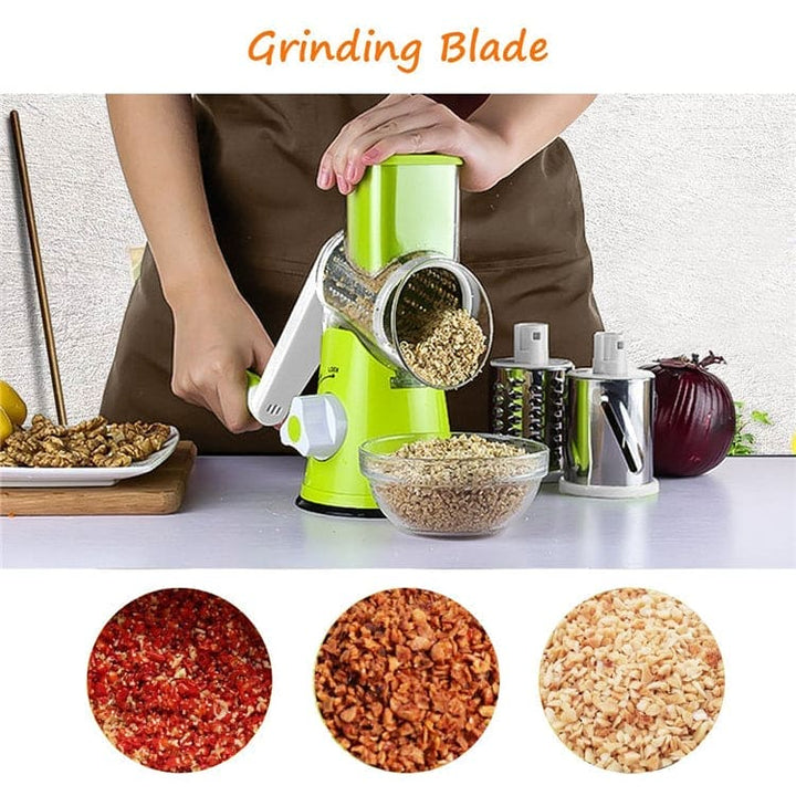 "Effortless Manual Vegetable Cutter - Slice, Dice, and Chop with Ease" - Hypermartpk