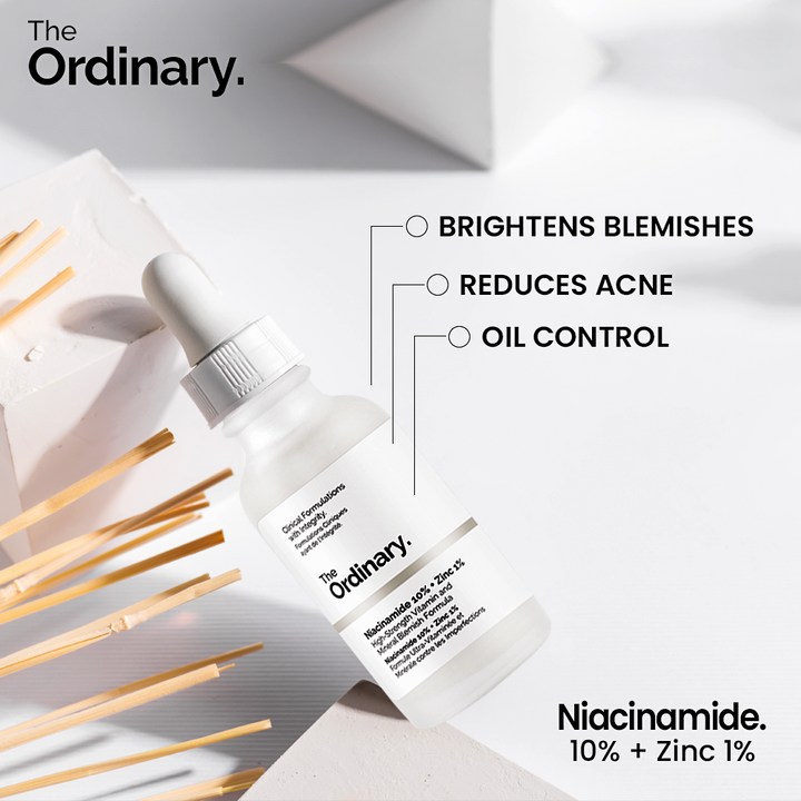 The Ordinary Serum Niacinamide 10% + Zinc 1% Original With Code - Hypermartpk